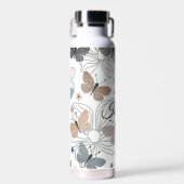 Schöne Butterfly Personalisierte Wasserflasche Trinkflasche (Vorne)