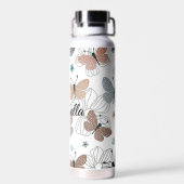 Schöne Butterfly Personalisierte Wasserflasche Trinkflasche (Rückseite)