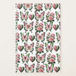 Schöne Butterfly Planer