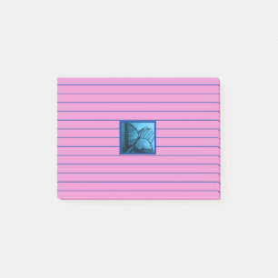 Schöne Butterfly Post-it Klebezettel