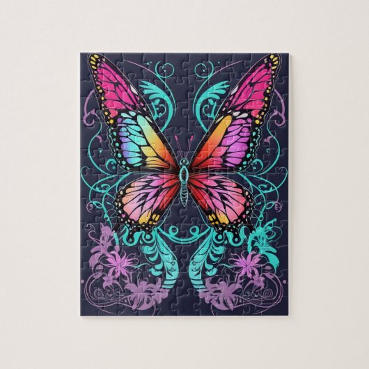Schöne Butterfly Puzzle (Vertikal)