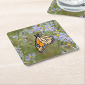 Schöne Butterfly Rechteckiger Pappuntersetzer (angewinkelt)