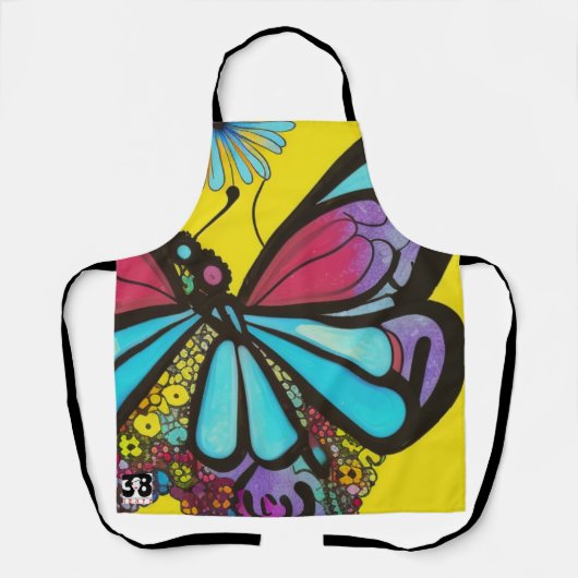 Schöne Butterfly Schürze (Vorderseite)