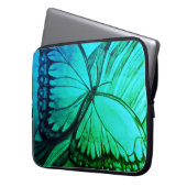 Schöne Butterfly Sketch Laptopschutzhülle (Vorderseite Links)