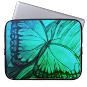 Schöne Butterfly Sketch Laptopschutzhülle (Vorderseite)