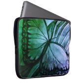 Schöne Butterfly Sketch Laptopschutzhülle (Vorne Rechts)