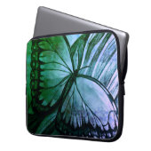 Schöne Butterfly Sketch Laptopschutzhülle (Vorderseite Links)