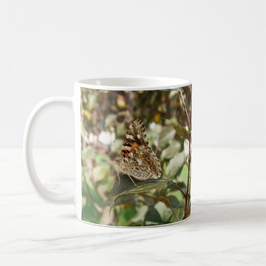 Schöne Butterfly-Tasse Kaffeetasse (Links)