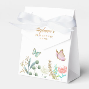 Schöne Butterfly Theme Babydusche Geschenkschachtel