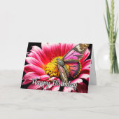 Schöne Butterfly zum Geburtstag Karte (Vorderseite)