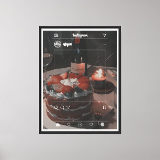 Schöne Cake Wall Art - Sweet Instagram Style De Leinwanddruck