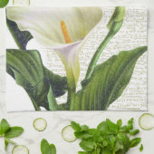 Schöne Calla-Lilien Handtuch (Gefaltet)