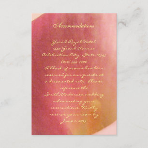 Schöne Calla Lily Wedding Card Begleitkarte