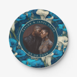 Schöne Calle Lilies Teller für Bridge zum Teil