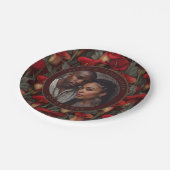 Schöne Calle Lilies Teller für Hochzeit nach Pa (Schrägansicht)