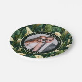 Schöne Calle Lilies Teller zum Polterabend P (Schrägansicht)