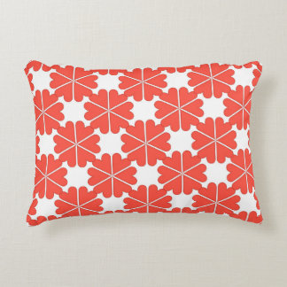 Schöne Cartoon Grußkarte mit farbenfroher Strömung Dekokissen