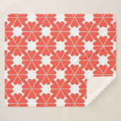 Schöne Cartoon Grußkarte mit farbenfroher Strömung Sherpadecke (Vorderseite (Horizontal))