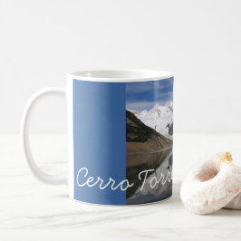 Schöne Cerro Torre , Patagonia, Bergsicht Kaffeetasse