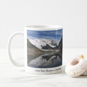 Schöne Cerro Torre , Patagonia, Bergsicht Kaffeetasse