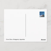 Schöne Cerro Torre , Patagonia, Bergsicht Postkarte (Rückseite)