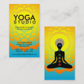 schöne chakras visitenkarte (Vorne/Hinten)