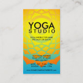 schöne chakras visitenkarte (Vorderseite)