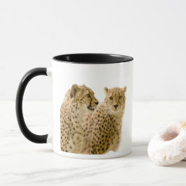 Schöne Cheetah Schönes Cat Foto Tasse