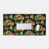 Schöne, Cheetah und tropischer Dschungel Schreibtischunterlage (Tastatur & Maus)