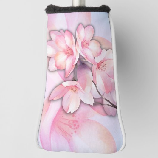 Schöne Cherry Blossom Putter Abdeckung Golf Headcover (Rotieren 90)