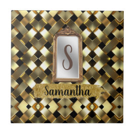 Schöne Chic Girly Mirror Elegante Fliese