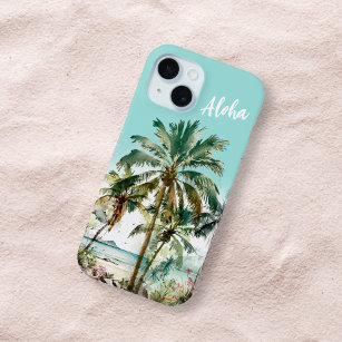 Schöne Chic Island Tropical Beach Palm Tree Case-Mate iPhone Hülle