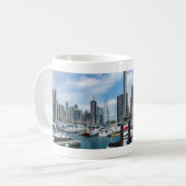 Schöne Chicago Harbour Kaffee Tasse (Vorderseite Links)
