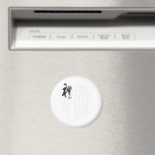 Schöne chinesische Kalligrafie - Geschenke Magnet (In Situ (Geschirrspüler))