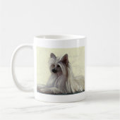 Schöne chinesische Puderquaste mit Haube Kaffeetasse (Links)