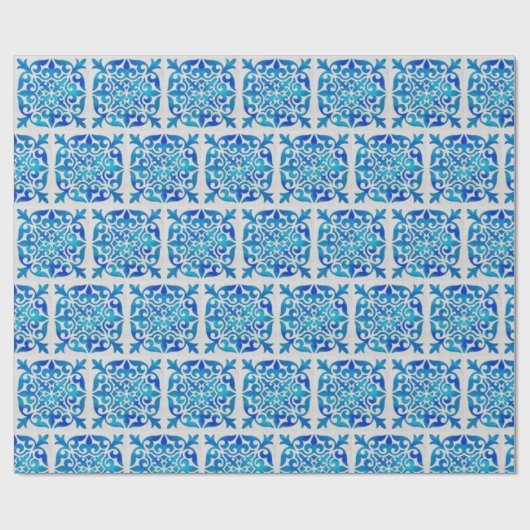 Schöne Chinoiserie Geschenkpackung Geschenkpapier (Flach)