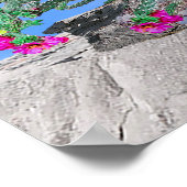 Schöne Cholla Kaktus-Schrift 1 Samuel 16:7 Poster (Ecke)