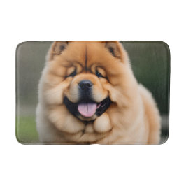 Schöne Chow Chow Badematte