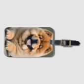 Schöne Chow Chow Gepäckanhänger (Vorderseite (Horizontal))