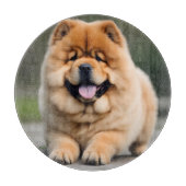 Schöne Chow Chow Schneidebrett (Vorderseite)
