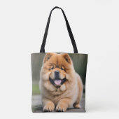 Schöne Chow Chow Tasche (Rückseite)