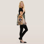 Schöne Chow Chow Tasche (Am Model)
