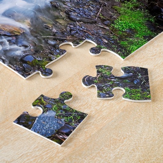 Schöne Christine Falls, Rainier National Pk Puzzle (Seite)