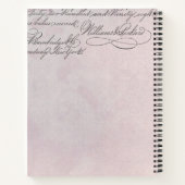 Schöne Christliche Blütenbibelstudie Notizblock (Rückseite)