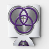 Schöne Christliche Dreifaltigkeitswertung mit Kreu Dosenkühler (Rückseite)