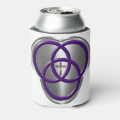 Schöne Christliche Dreifaltigkeitswertung mit Kreu Dosenkühler (Kanne Rückseite)