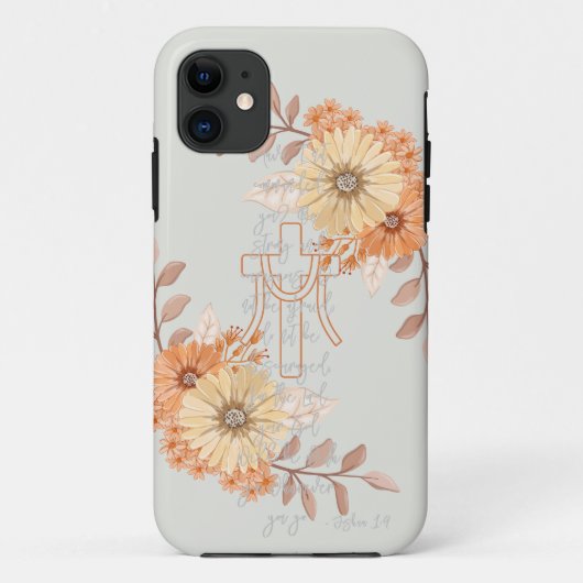 Schöne Christliche Elegance: Minimaler Telefonschl Case-Mate iPhone Hülle (Rückseite)