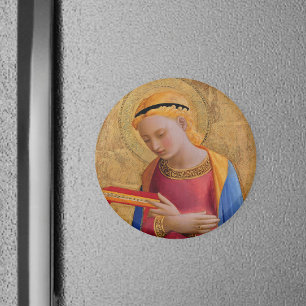 Schöne christliche Vintage-Engel Heiliges Buch Magnet