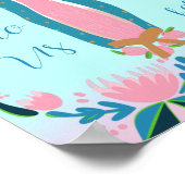 Schöne Christliche Weihnachtskrippe Poster (Ecke)