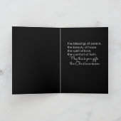 SCHÖNE "CHRISTMAS" WÜNSCHE FÜR BESONDERE MENSCHEN KARTE (Innenseite)